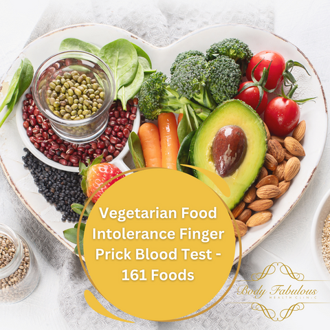 Vegetarian Food Intolerance Test – 161 Foods | Easy Home Blood Test