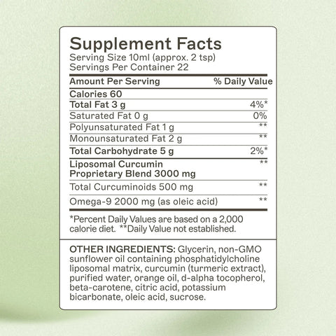 Liposomal Curcumin - 225ml | Amy Myers MD