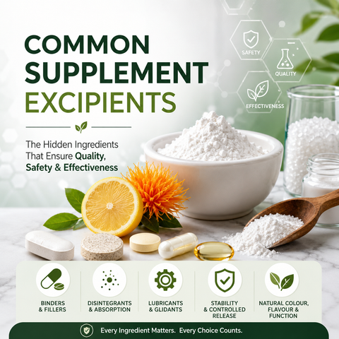 Common Supplement Excipients