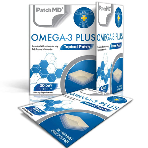 Omega 3 Plus - (Topical Patch 30 Day Supply) - 30 Patches - PatchMD