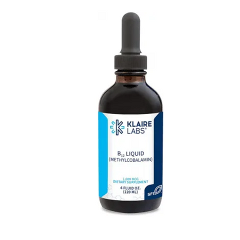 B12 Liquid (Methylcobalamin) – Klaire Labs/SFI Health (New Packaging)