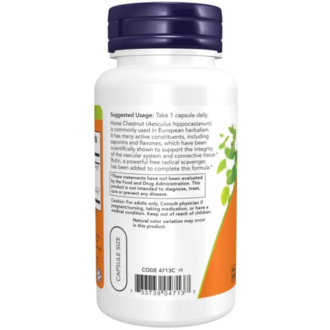 Horse Chestnut 300 mg Veg Capsules - NOW Foods