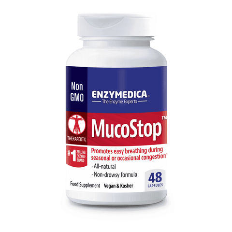 MucoStop - 48 Capsules – Enzymedica