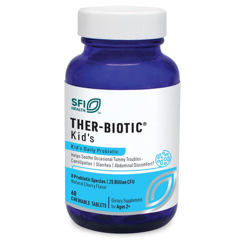 Ther-Biotic Kids - 60 Chewable Probiotic Tablets - SFI Health
