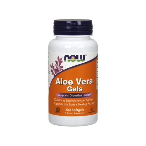 Aloe Vera Gels - 100 Softgels - Now Foods