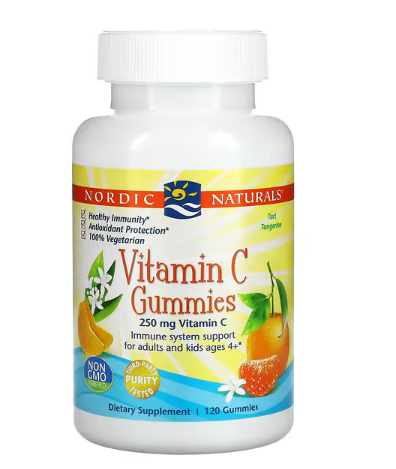 Vitamin C Gummies - 120 gummies - Nordic Naturals