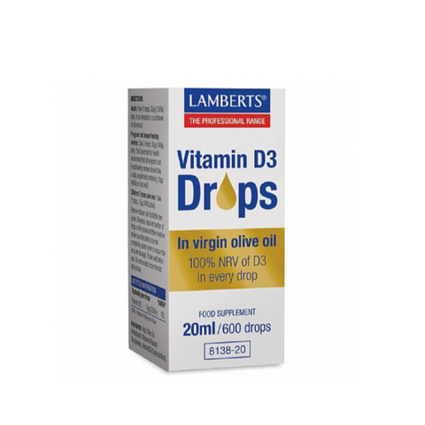 Vitamin D3 Drops - 20ml - Lamberts