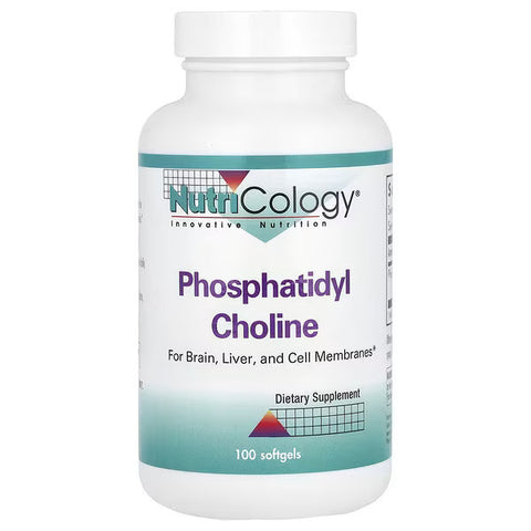 Phosphatidyl Choline - 100 gels – Nutricology / Allergy Research Group