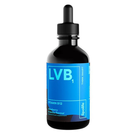 LVB1 Liposomal Vitamin B12 (Strawberry & Vanilla) – 60ml – Lipolife