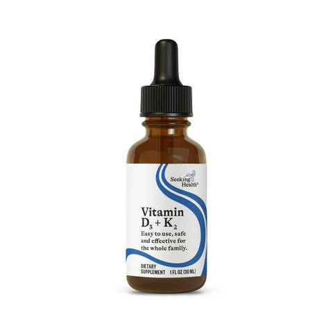 Optimal Vitamin D3 + K2 Drops (30ml) – Seeking Health