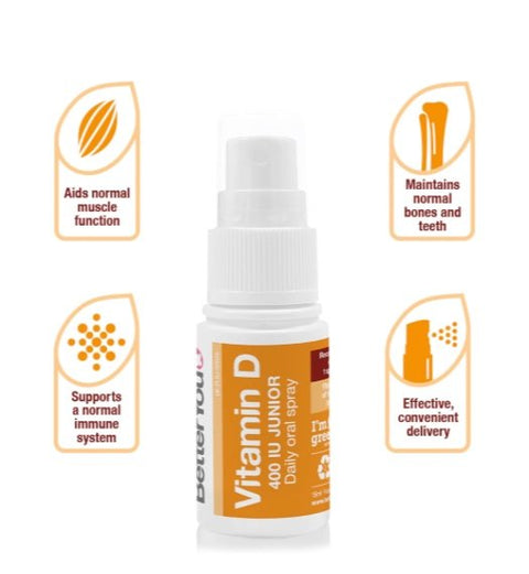 DLux Junior Vitamin D Oral Spray – BetterYou