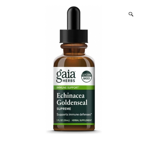 Echinacea Goldenseal Supreme, 1 fl oz (30ml) – Gaia Herbs