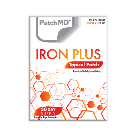 Iron Plus (Topical Patch 30 Day Supply) - 30 Patches - PatchMD