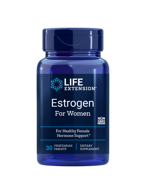 Estrogen for Women - 30 Tablets – Life Extension