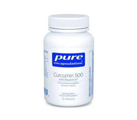 Curcumin 500 with Bioperine, 60 veg caps – Pure Encapsulations