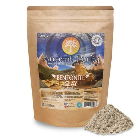 Organic Bentonite Clay (500g) – Ancient Purity