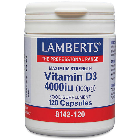 Vitamin D3 - Vegan Option - Lamberts