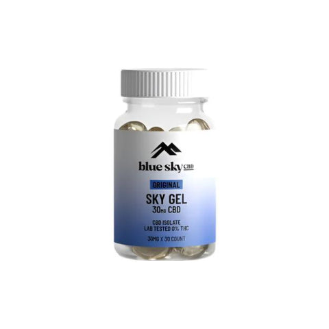 Original CBD Sky Gels - 30 Capsules - Blue Sky CBD