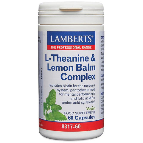 Theanine & Lemon Balm Complex - 60 Tablets - Lamberts