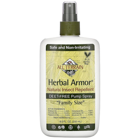 Herbal Armor Natural Insect Repellent, Deet-Free, 240 ml – All Terrain