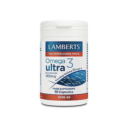 Omega 3 Ultra Pure Fish Oil 1300mg - 60 - capsules - Lamberts