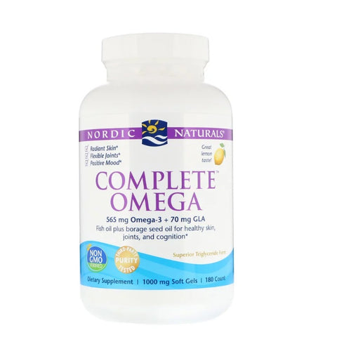 Complete Omega Lemon Flavour 565mg - Nordic Naturals