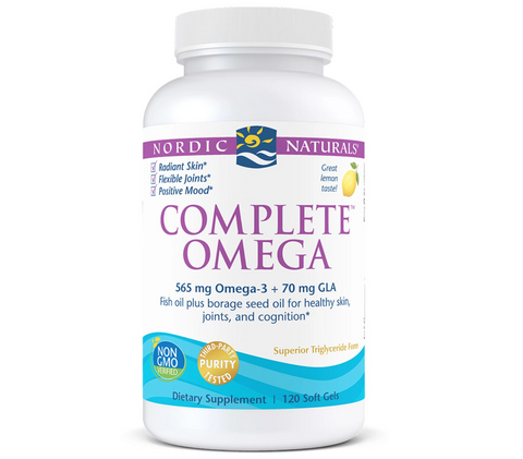 Complete Omega Lemon Flavour 565mg - Nordic Naturals