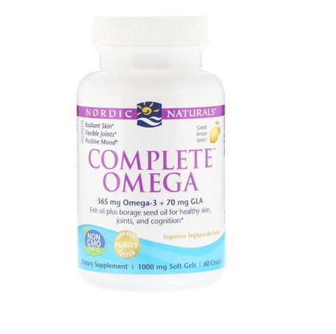 Complete Omega Lemon Flavour 565mg - Nordic Naturals