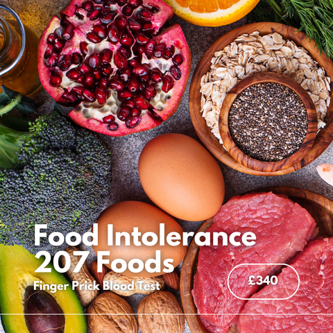 Food Intolerance Test – 207 Foods Tested with Easy At-Home Blood Kit