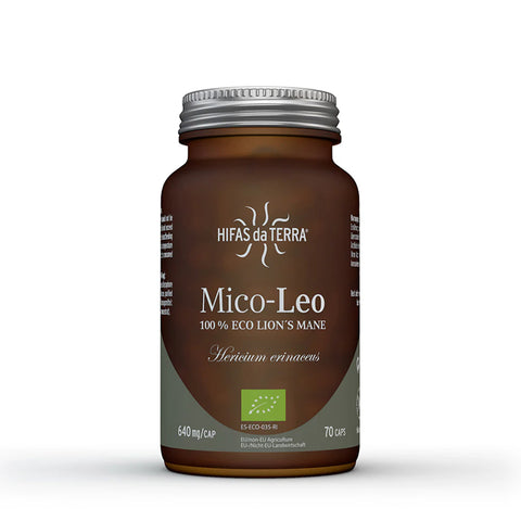 Mico-Leo (Lion’s Mane Mushroom Extract) - 70 Capsules | Hifas da Terra