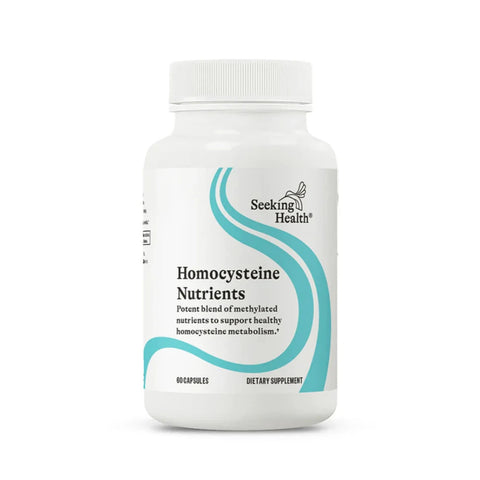 Homocysteine Nutrients – 60 Vegetarian Capsules – Seeking Health