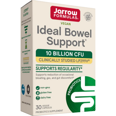 Ideal Bowel Support (L. Plantarum 299v) - 30 Capsules - Jarrow Formulas