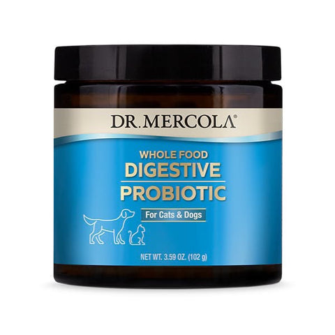 Whole Food Digestive Probiotic for Cats & Dogs, 102 g – Dr. Mercola
