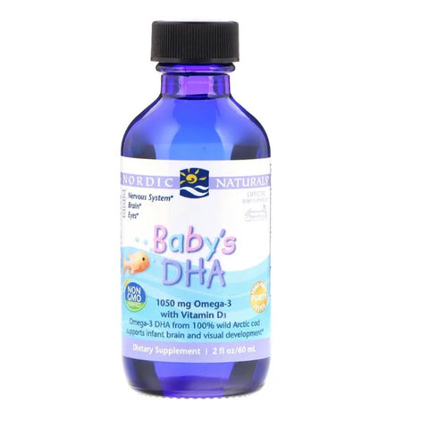 Baby’s DHA with Vitamin D3 60 ml – Nordic Naturals