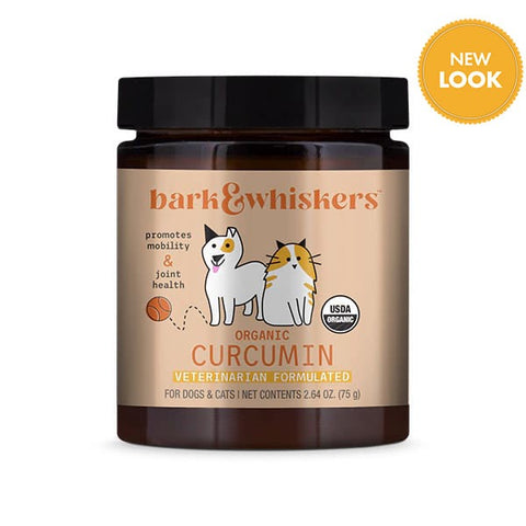 Bark & Whiskers, Organic Curcumin for Cats & Dogs, 75 g – Dr. Mercola