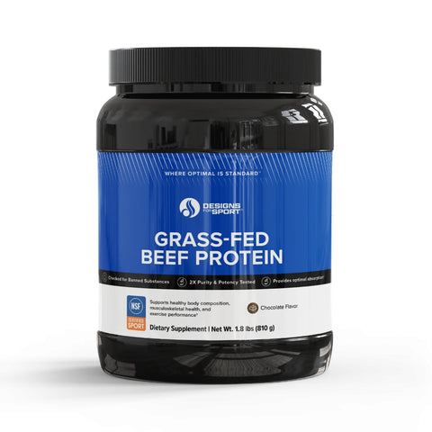 Grass-Fed Beef Protein 810g - Designs For Sport