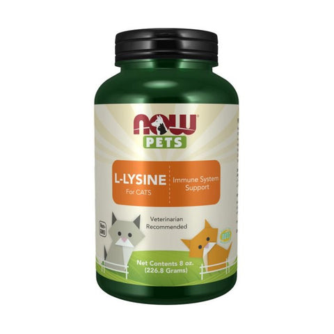 L-Lysine for Cats - 226g - NOW FOODS PETS