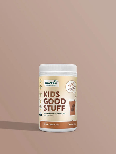 Kids Good Stuff – Rich Chocolate 225g (15 servings) – Nuzest Kids