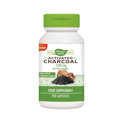 Activated Charcoal - 100 Capsules - Integrative Therapeutics/ Nature's Way