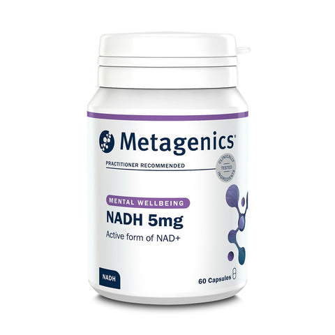 NADH 5mg – 60 Tablets – Metagenics