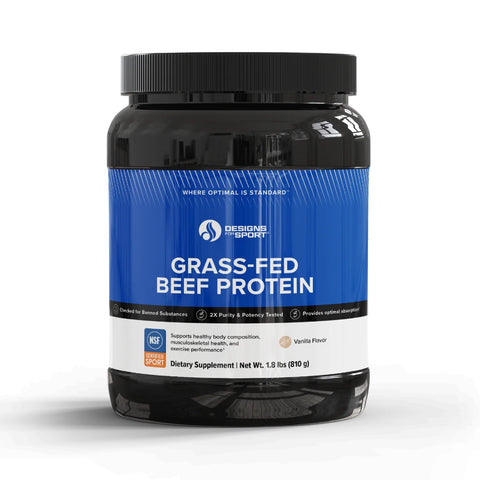Grass-Fed Beef Protein 810g - Designs For Sport