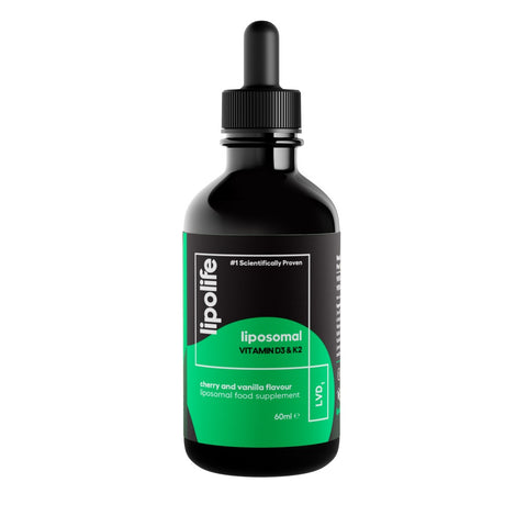 LVD1 – Liposomal Vitamin D3 K2 (Cherry & Vanilla) 60ml – Lipolife