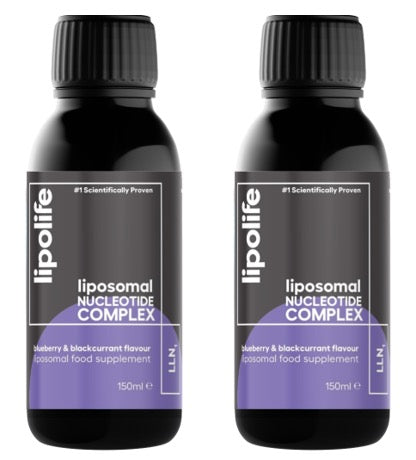 LLN1 Liposomal Nucleotide Complex 150ml liquid (Blueberry & Blackcurrant flavour) – lipolife