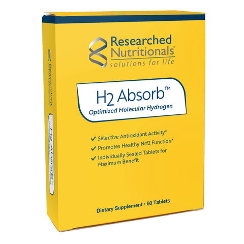 H2 Absorb – 60 Tablets – Researched Nutritionals