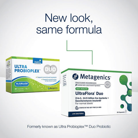 UltraFlora Duo - 30 Capsules | Metagenics