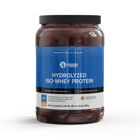 Hydrolyzed ISO-Whey Protein powder - 798g - Designs For Sport