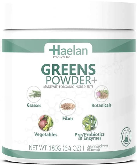 Greens Powder Plus 180g – Haelan