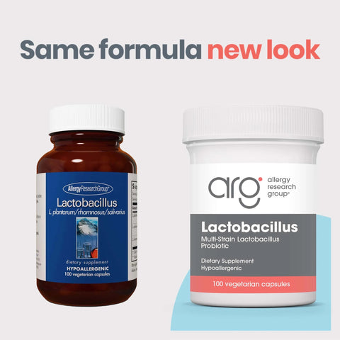 Lactobacillus 100 capsules – Allergy Research Group