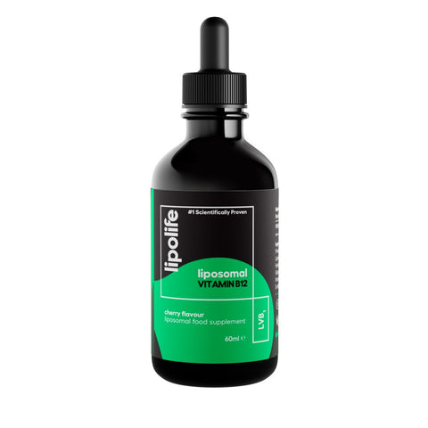 LVB1 Liposomal Vitamin B12 (Strawberry & Vanilla) – 60ml – Lipolife