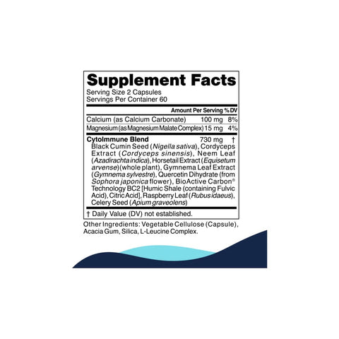 CytoImmune - 120 Capsules - CellCore Biosciences
